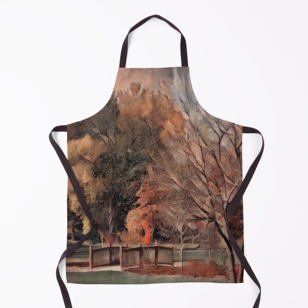 Item preview, Autumn Trail Bridge designed and sold by RiverDeeDesigns.