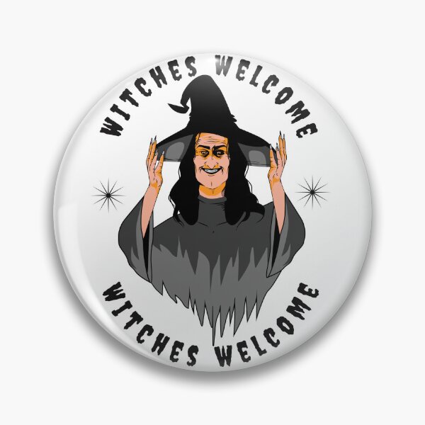 Item preview, Witches Welcome - Greeting by spooky old Halloween witch designed and sold by Silva-Sol.