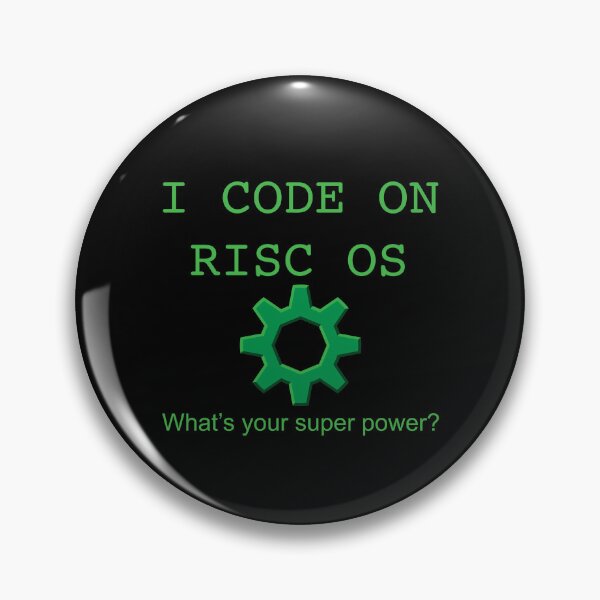 Item preview, I code on RISC OS, what's your susper power? designed and sold by softwareguru.