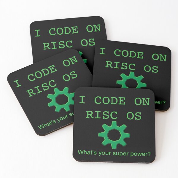 Item preview, I code on RISC OS, what's your susper power? designed and sold by softwareguru.