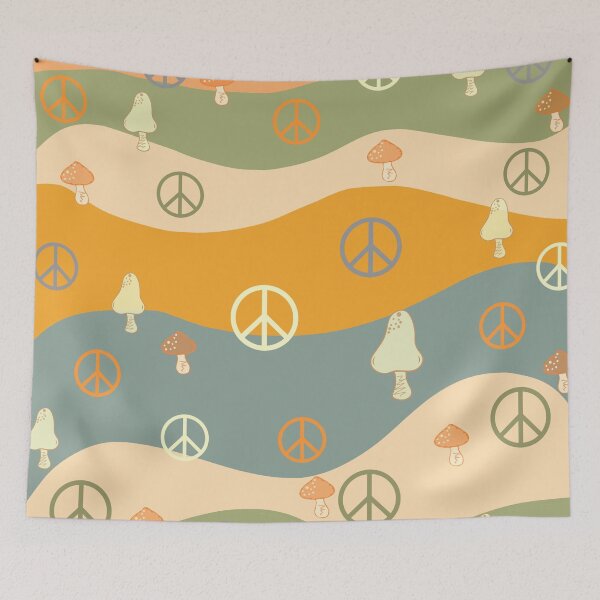 Item preview, Retro Mod Peace Symbol designed and sold by pugmom4.