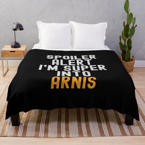 Item preview, Funny Spoiler Alert I'm Super Into Arnis designed and sold by kindxinn.
