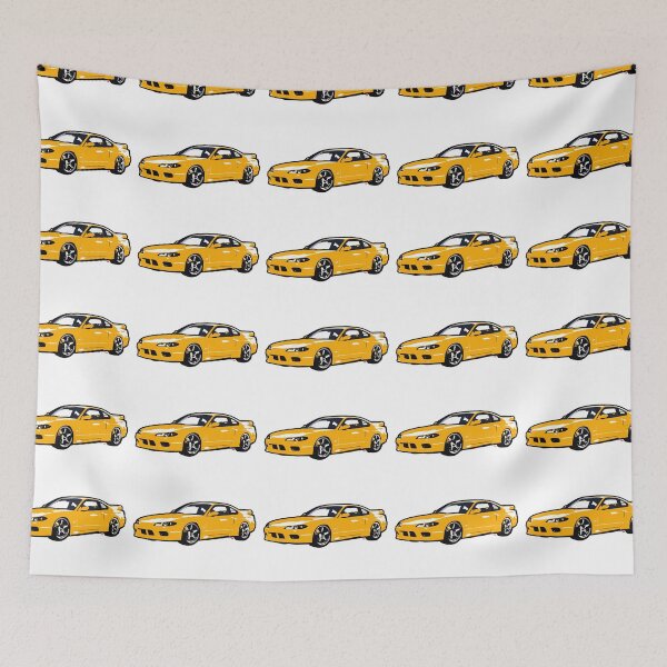 Item preview, Yellow 90s Japan Coupe designed and sold by CoolRide.