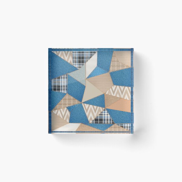 Item preview, Denim Patchwork Design designed and sold by CatCoconut-Art.