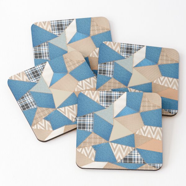 Item preview, Denim Patchwork Design designed and sold by CatCoconut-Art.