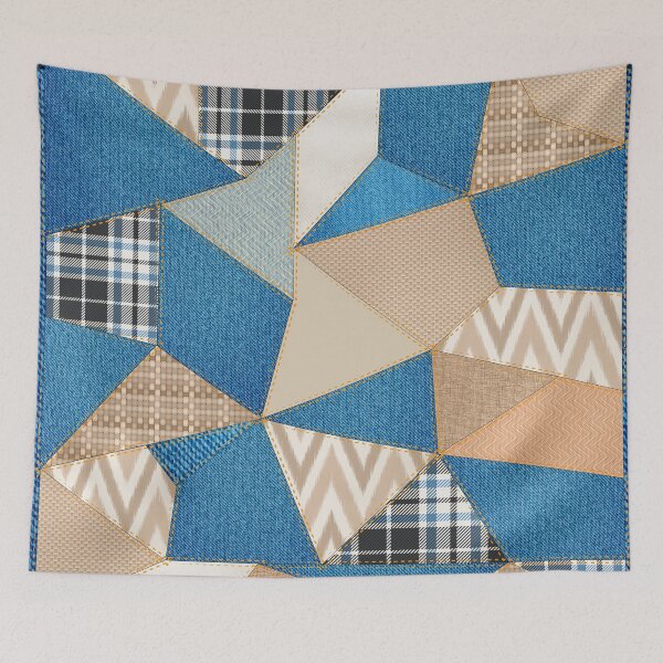 Item preview, Denim Patchwork Design designed and sold by CatCoconut-Art.