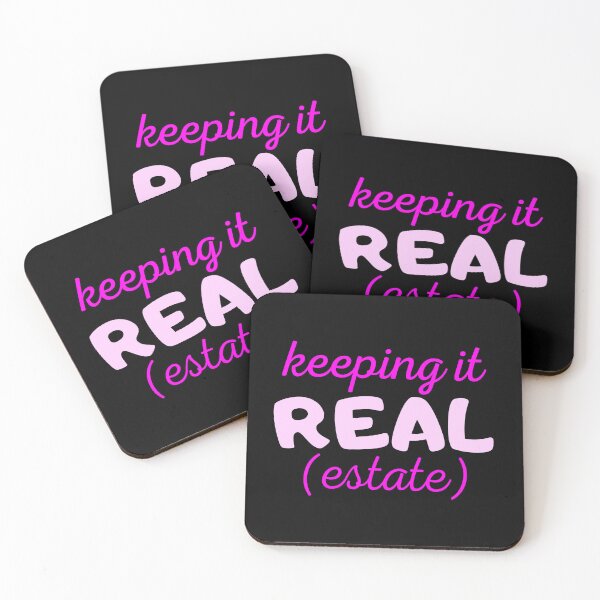 Item preview, Keeping It Real Estate Funny Gifts for Real Estate Agent Broker designed and sold by nquestiaa.