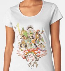Okami Fanart Women's Premium T-Shirt