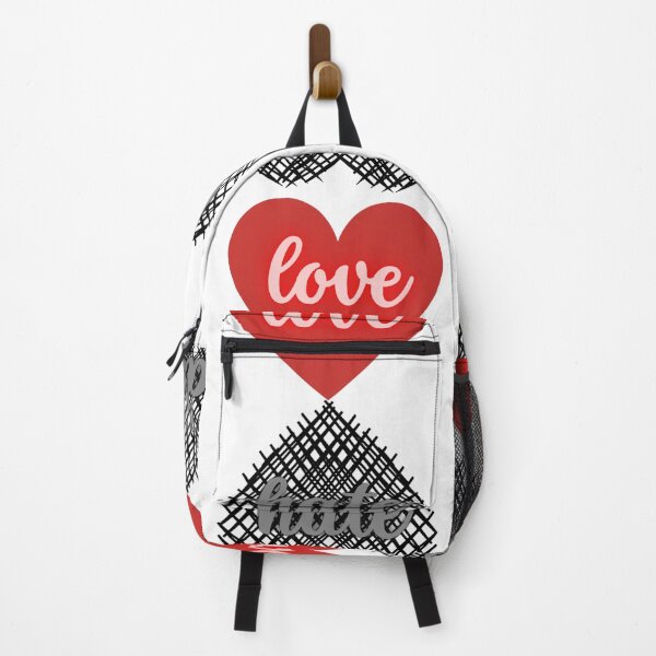 Item preview, Love and hate in hearts. designed and sold by digitaldraw4you.