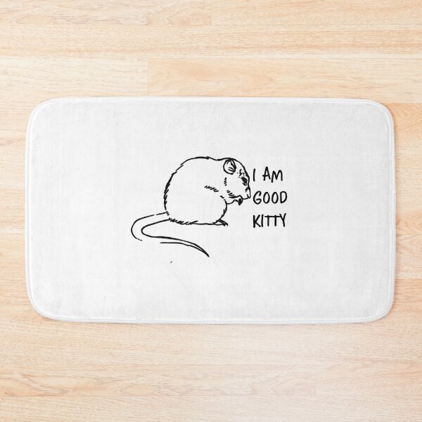 Item preview, Fake Cat Rat Opossum Possum I'm A Good Kitty Funny Pets, I'm A Good Kitty, lets eat trash designed and sold by RedArtsDesign.