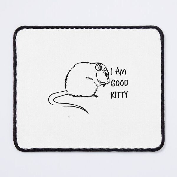 Item preview, Fake Cat Rat Opossum Possum I'm A Good Kitty Funny Pets, I'm A Good Kitty, lets eat trash designed and sold by RedArtsDesign.