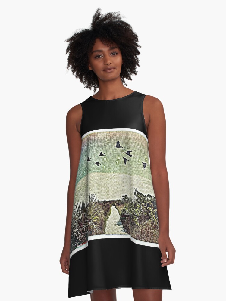 Thumbnail 1 of 4, A-Line Dress, The Messengers designed and sold by kinkatstyle.