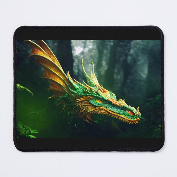 Item preview, Dragon Spirit, psychedelic dragon, mystical creature designed and sold by Kasper Hudec.