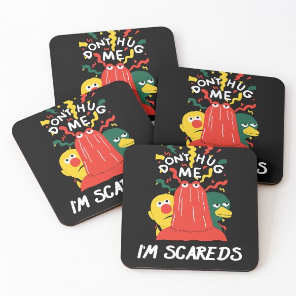 Item preview, Don’t Hug Me I’m Scared Funny , Sarcasm t-shirt T-Shirt designed and sold by Tstdesign.