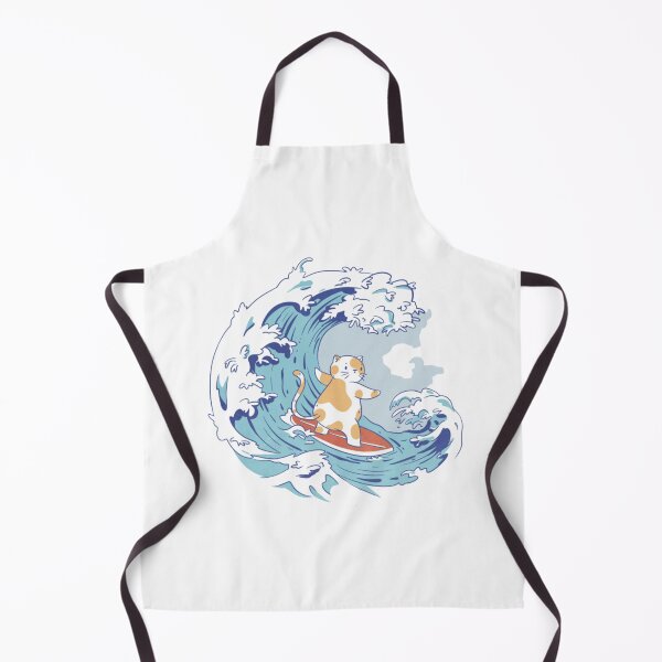 Item preview, Surfing Cat designed and sold by Digital-Zoo.