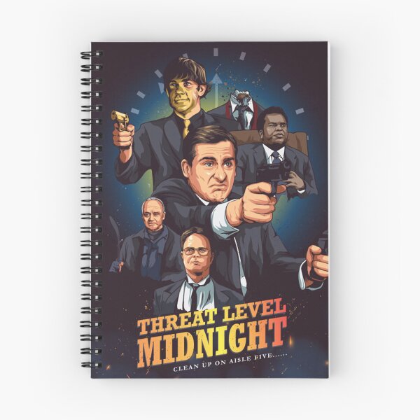 Item preview, Threat Level Midnight designed and sold by Flakey-.