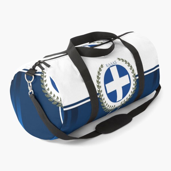 Item preview, Ellas Greece Blue White Stripe designed and sold by Yiorgos Designs.