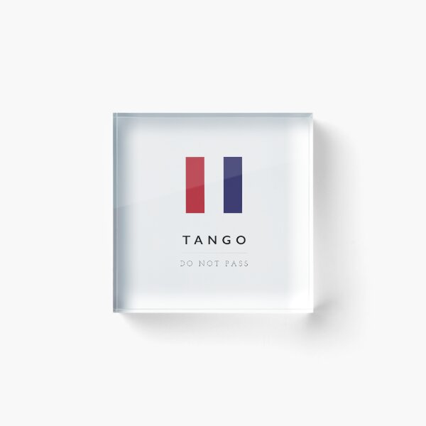 Item preview, Nautical Flag: Tango designed and sold by Caleb Faires.