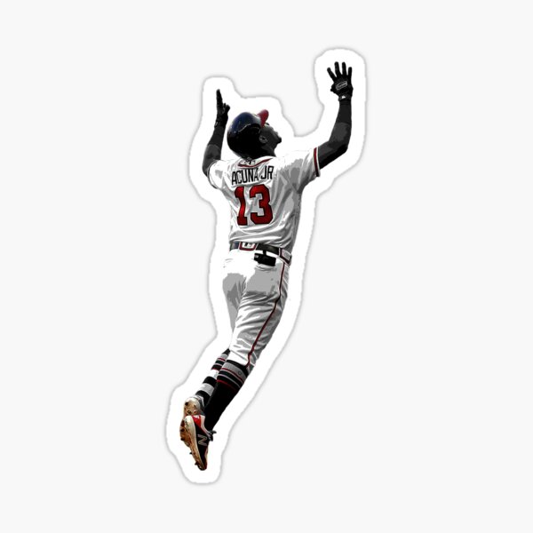 Atlanta Braves: Ronald Acuña Jr. 2022 - Officially Licensed MLB Removable  Adhesive Decal