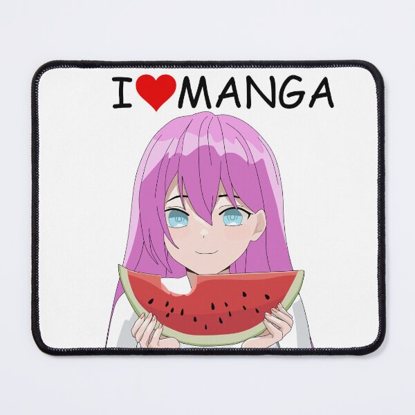 Item preview, I love manga watermelon girl designed and sold by brendanre.