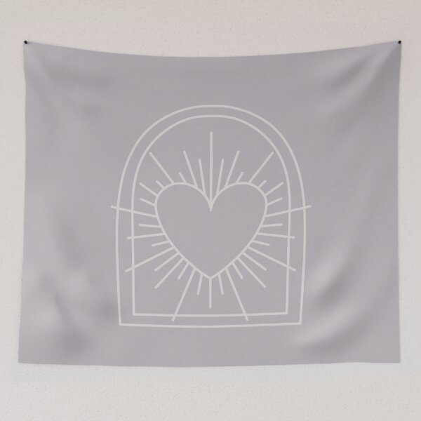 Item preview, Cosmic Aesthetic Cute Indie Heart Design Love Power Blue Gray designed and sold by scorpiolane.