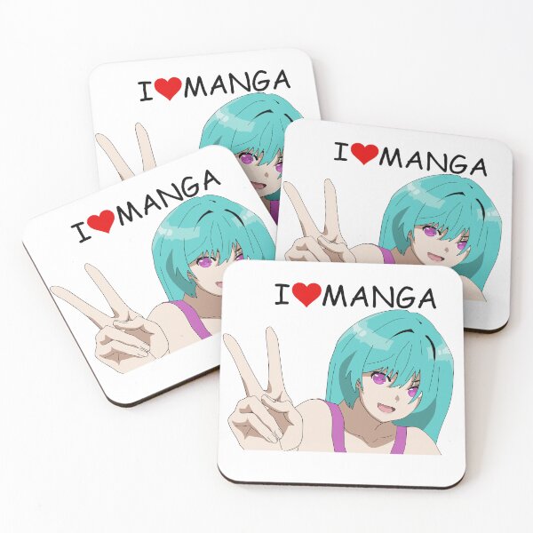 Item preview, I love manga victory girl designed and sold by brendanre.