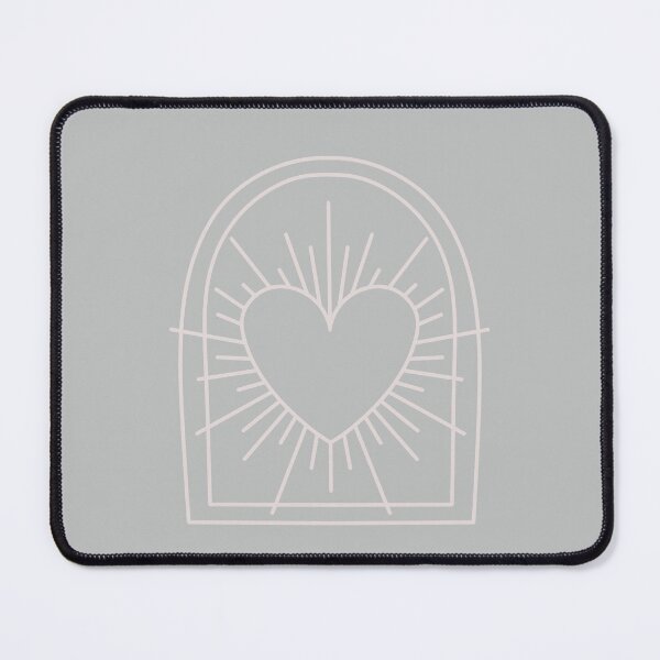 Item preview, Cosmic Aesthetic Cute Indie Heart Design Love Power Grayish Blue designed and sold by scorpiolane.