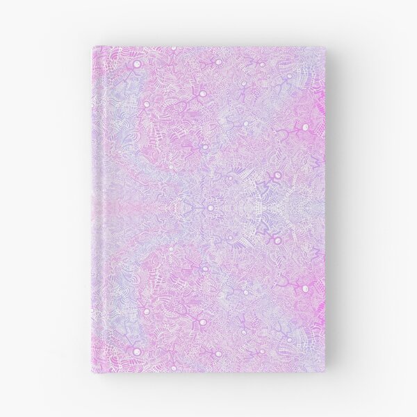 Item preview, Pink and Blue Abstract Dancing Men Stick Figure Pattern designed and sold by ThatsJustJilly.