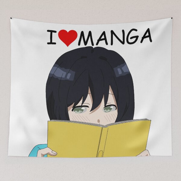 Item preview, I love manga book girl designed and sold by brendanre.