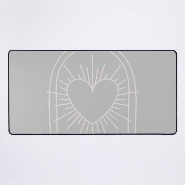 Item preview, Cosmic Aesthetic Cute Indie Heart Design Love Power Grayish Blue designed and sold by scorpiolane.