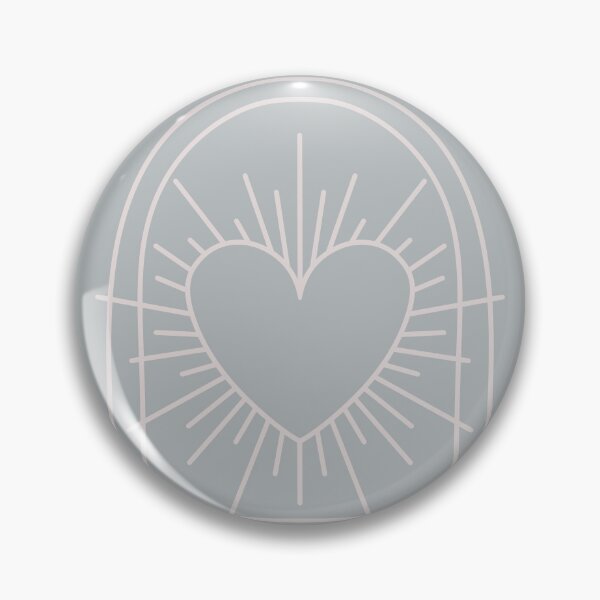 Item preview, Cosmic Aesthetic Cute Indie Heart Design Love Power Muted Teal designed and sold by scorpiolane.
