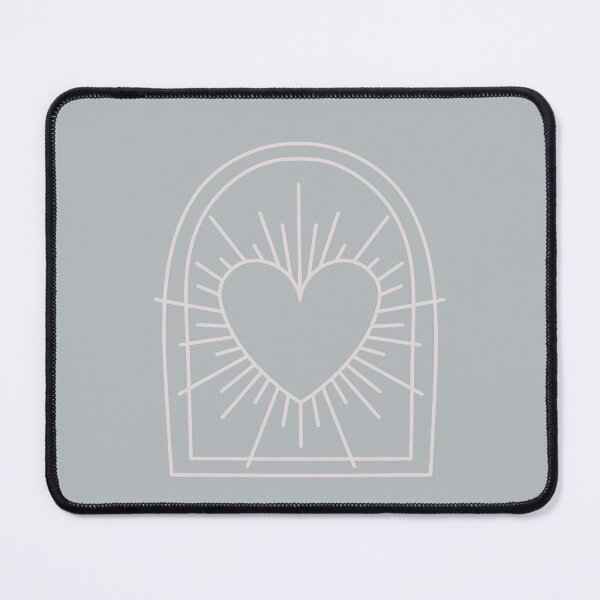 Item preview, Cosmic Aesthetic Cute Indie Heart Design Love Power Muted Teal designed and sold by scorpiolane.