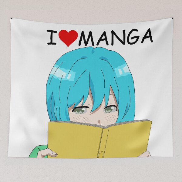 Item preview, I love manga book girl designed and sold by brendanre.