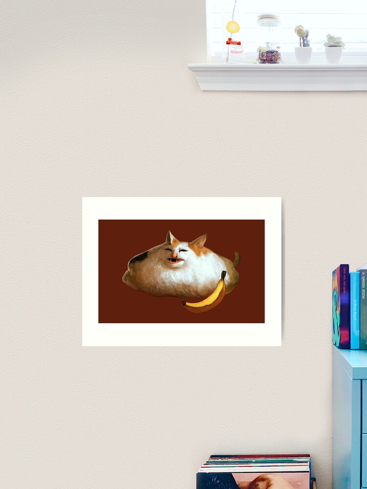 cat meme Art Print for Sale by tttatia