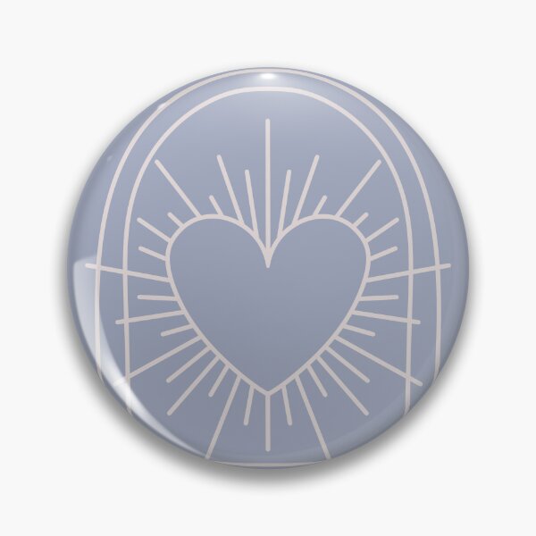 Item preview, Cosmic Aesthetic Cute Indie Heart Design Love Power Pigeon Blue designed and sold by scorpiolane.