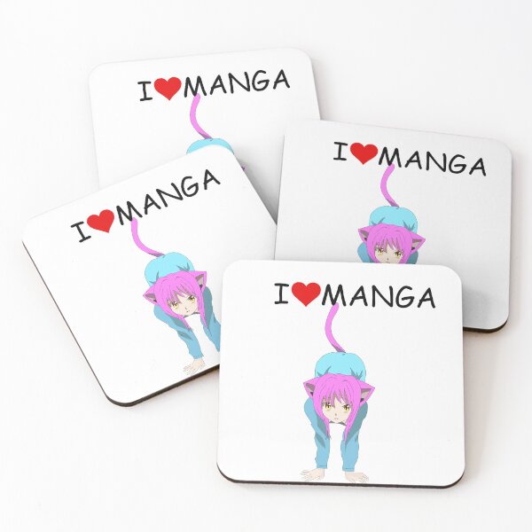 Item preview, I love manga cat girl designed and sold by brendanre.