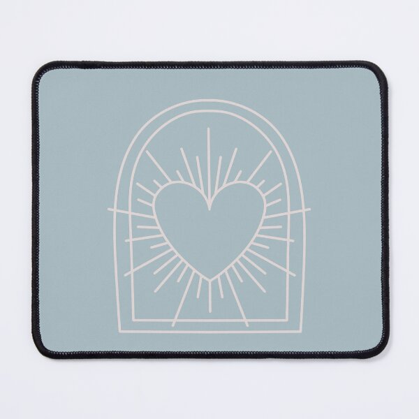 Item preview, Cosmic Aesthetic Cute Indie Heart Design Love Power Sky Blue designed and sold by scorpiolane.