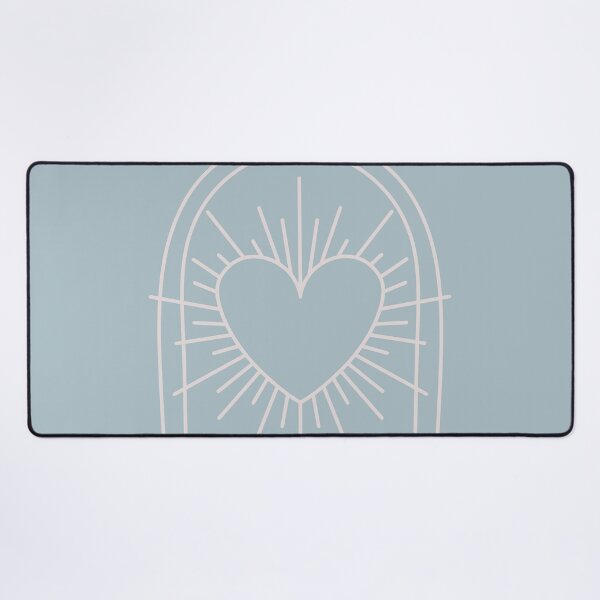 Item preview, Cosmic Aesthetic Cute Indie Heart Design Love Power Sky Blue designed and sold by scorpiolane.