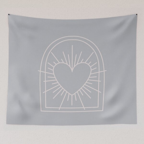 Item preview, Cosmic Aesthetic Cute Indie Heart Design Love Power Stone Blue designed and sold by scorpiolane.