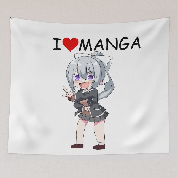 Item preview, I love manga chibi girl designed and sold by brendanre.