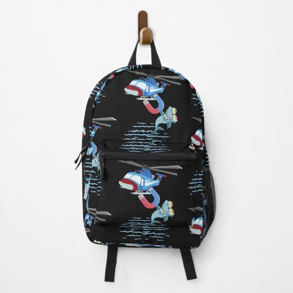 Item preview, shark who loves to fly designed and sold by Animal world designs.