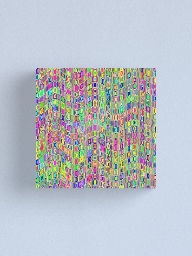 Alternate view of Abstract Meadow Canvas Print