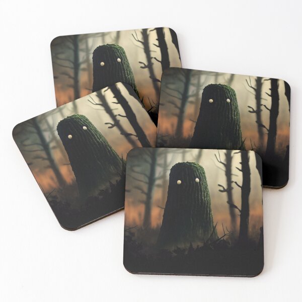 Item preview, Creepy Entity in the forest, creeper, spooky guy designed and sold by Kasper Hudec.