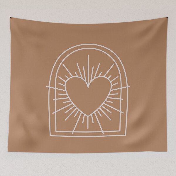 Item preview, Cosmic Aesthetic Cute Indie Heart Design Love Power Caramel designed and sold by scorpiolane.