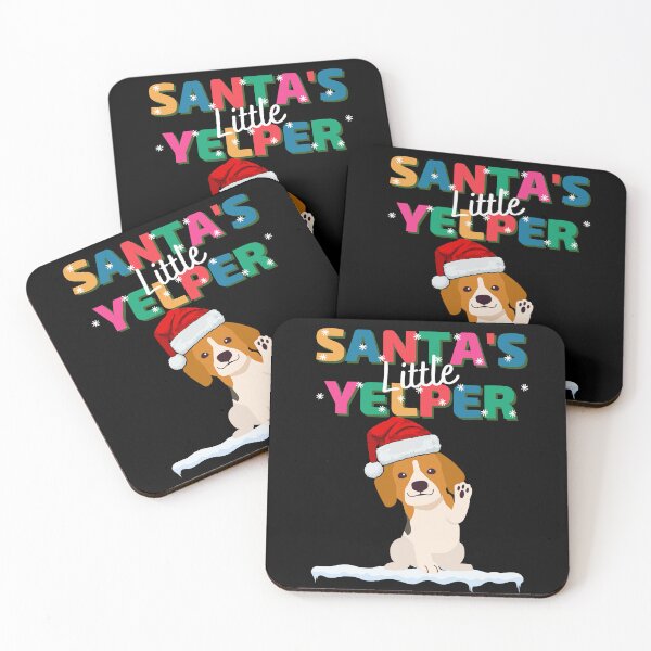 Item preview, Santa's Little Yelper | Cute Puppy designed and sold by NineSevenFour.