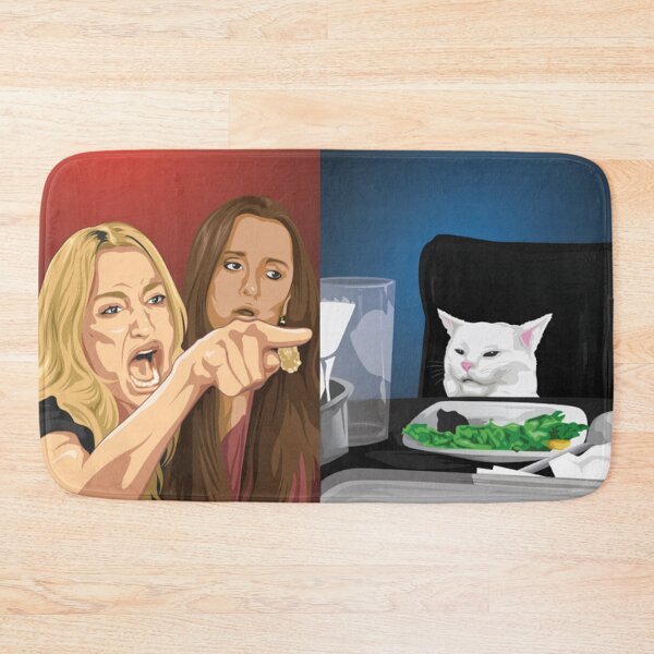Item preview, woman yelling at cat designed and sold by Flakey-.