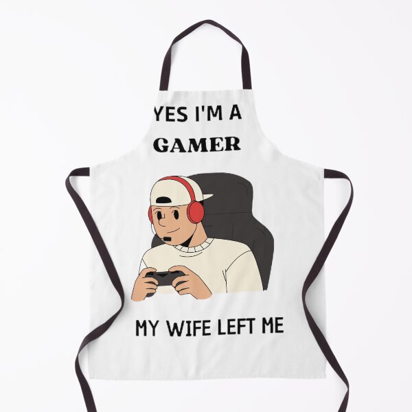 Item preview, Copy of I'm a gamer my wife left me designed and sold by SenhajiWorld.