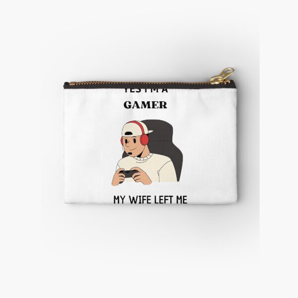 Item preview, Copy of I'm a gamer my wife left me designed and sold by SenhajiWorld.