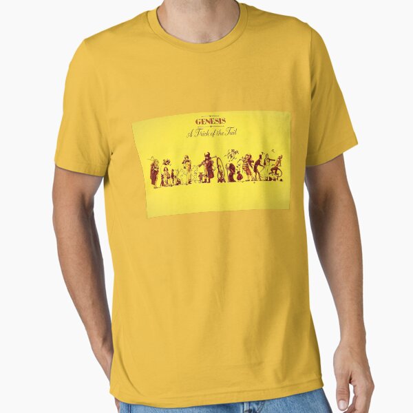 Band Tees Mens Genesis A Trick Of The Tail Rock Band Shirt