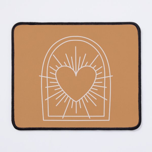 Item preview, Cosmic Aesthetic Cute Indie Heart Design Love Power Orange designed and sold by scorpiolane.